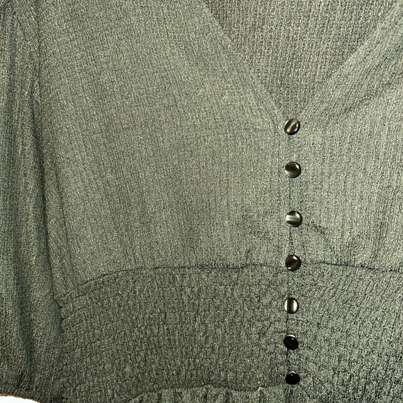 Francesca’s “gb Fashion” Dark Green Mini Dress - Picture 2 of 2